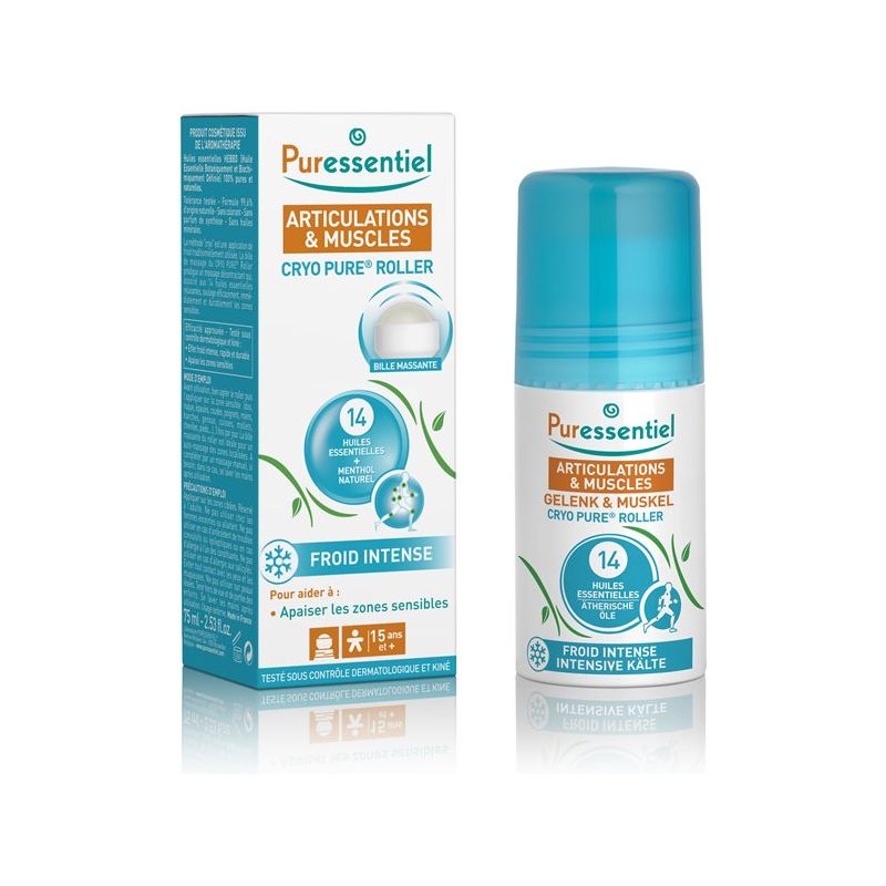 PURESSENTIEL Cryo Pure Roll on Gelenke&Musk - COSMONDO