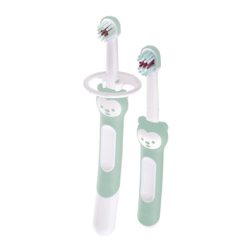 MAM Learn to Brush Set Zahnbürsten 5+m - COSMONDO