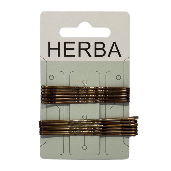 HERBA Klemme 6+6.5cm braun - COSMONDO