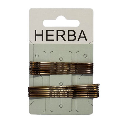 HERBA Klemme 6+6.5cm braun - COSMONDO