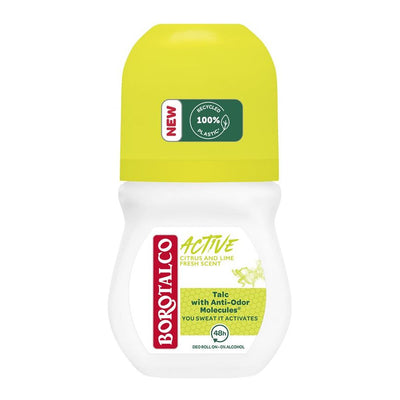 BOROTALCO Deo Active Roll-on Zitrus Lime