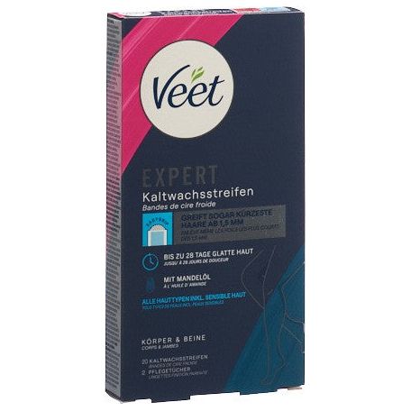 VEET EXPERT Kaltwachsstreifen Körper&Beine - COSMONDO