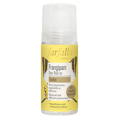 FARFALLA Blumig Deo Roll-on Frangipani - COSMONDO