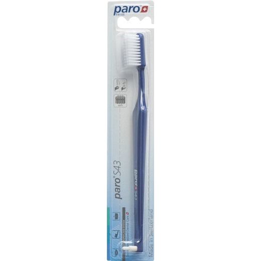 PARO Zahnbürste S43 soft 4-reihig mit Interspace - COSMONDO