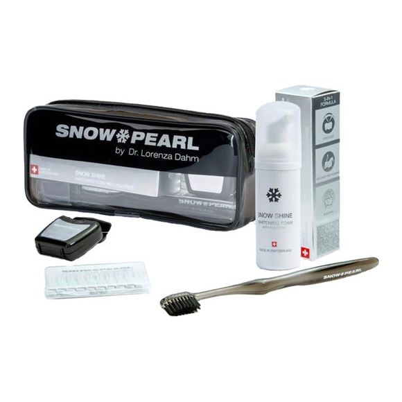 SNOW PEARL Travel Kit SNOW SHINE schwarz - COSMONDO