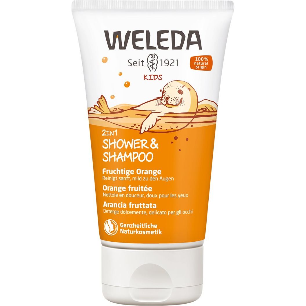 WELEDA KIDS 2in1 Shower&Shampoo Frucht Oran - COSMONDO