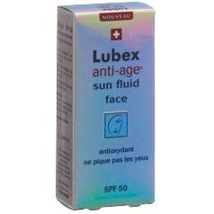 LUBEX ANTI-AGE sun fluid face SPF 50 - COSMONDO
