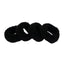 HERBA Haarbinder 4cm frottée schwarz - COSMONDO