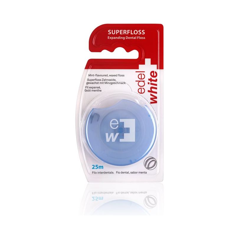 EDEL+WHITE Expanding Superfloss 25m Minze - COSMONDO