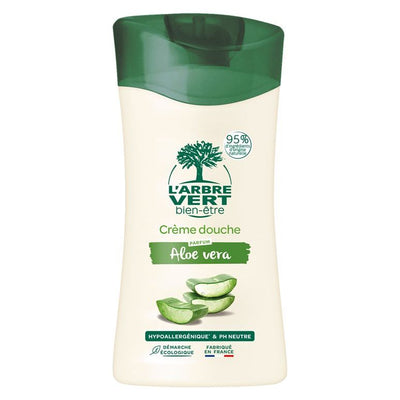 L'ARBRE VERT Öko Duschgel mit Bio Aloe Vera französisch - COSMONDO
