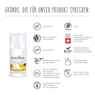 BIOKOSMA ACTIVE Visage Serum - COSMONDO
