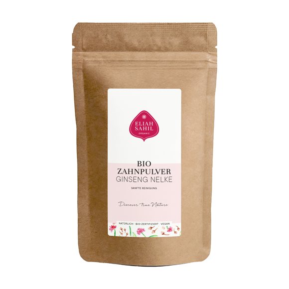 ELIAH SAHIL Zahnpulver Ginseng Nelke refill - COSMONDO