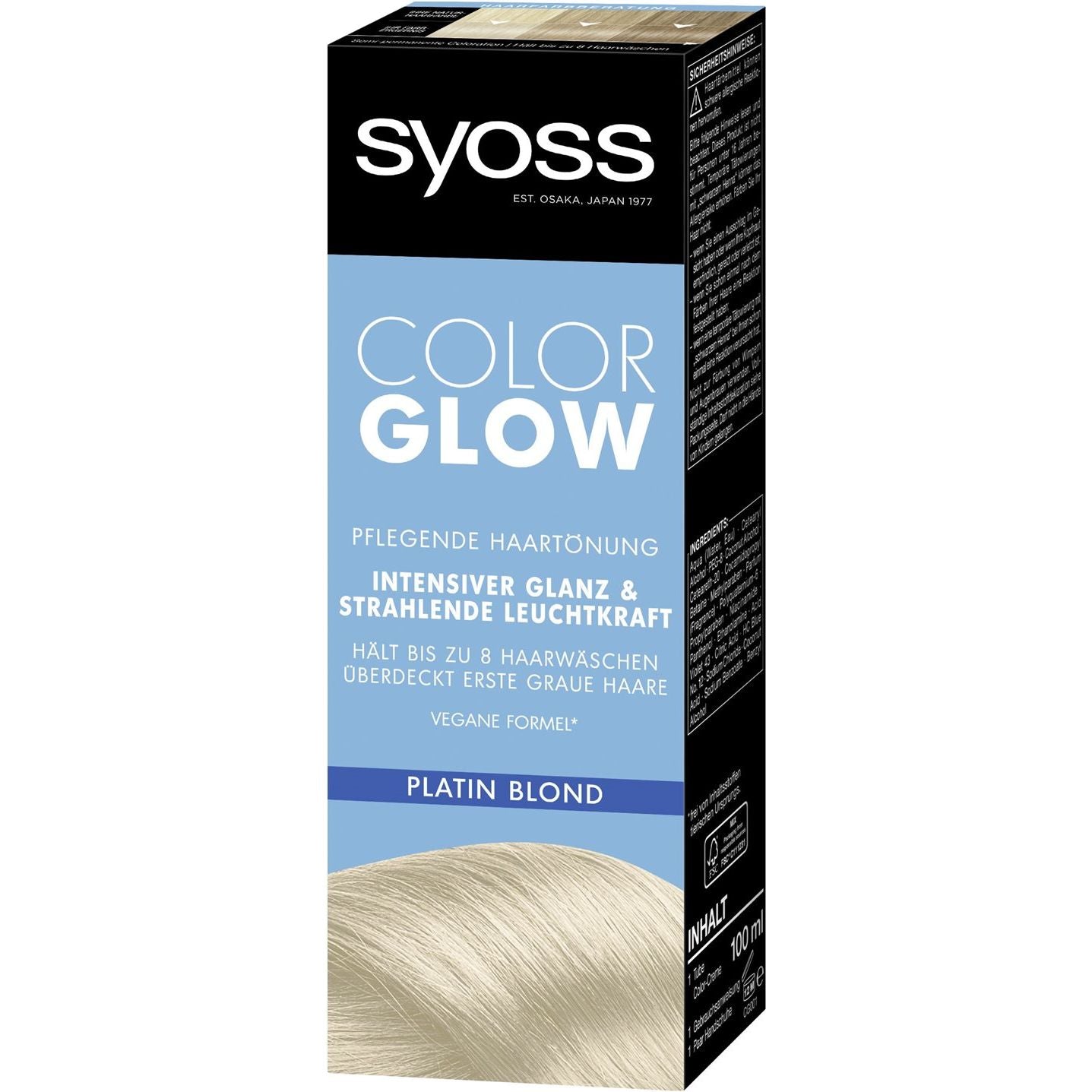 SYOSS Color Glow Platin Blond