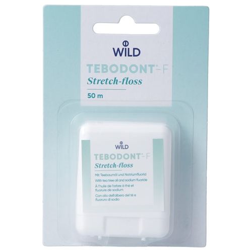 TEBODONT-F Stretch Zahnfaden 50m - COSMONDO