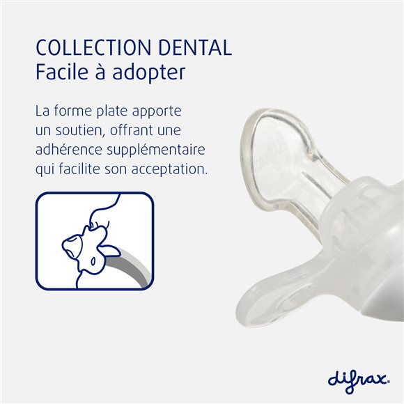 DIFRAX Nuggi dental -2/+2M Silikon - COSMONDO