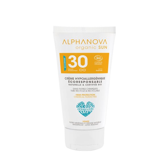ALPHANOVA SUN Creme Bio hypoall SPF30+ o Parf - COSMONDO