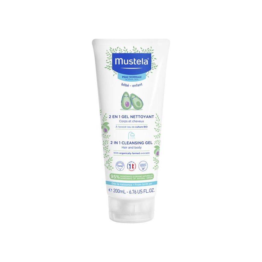 MUSTELA 2in1 Waschgel normale Haut (neu) - COSMONDO