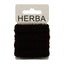 HERBA Haarbinder 4cm frottée schwarz - COSMONDO