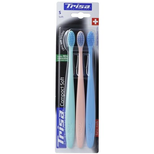 TRISA Zahnbürste Compact Soft soft Trio - COSMONDO