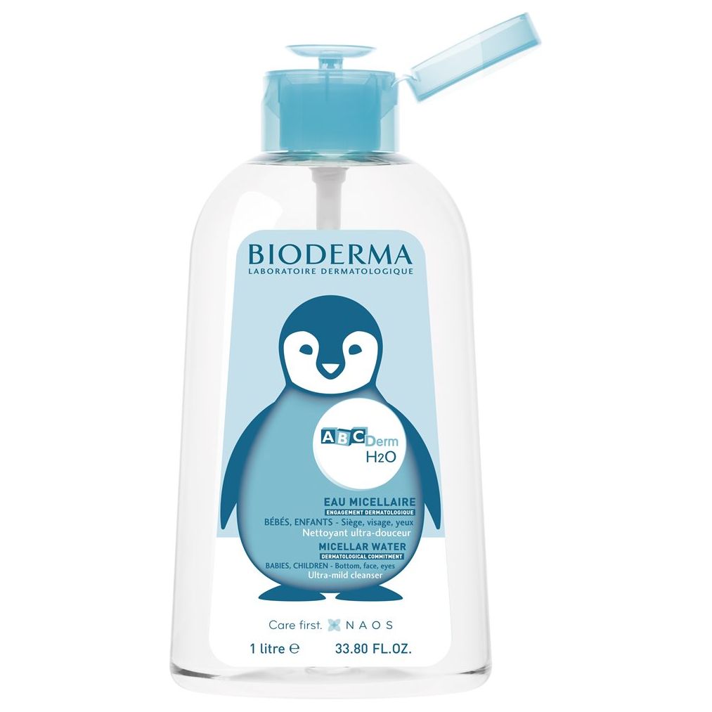 BIODERMA ABCDERM H2O Sol Micell Pompe Inv - COSMONDO