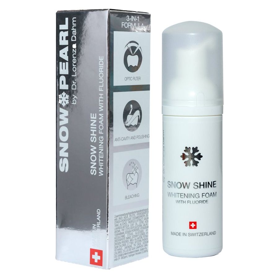 SNOW PEARL Whitening Foam SNOW SHINE Fluor - COSMONDO