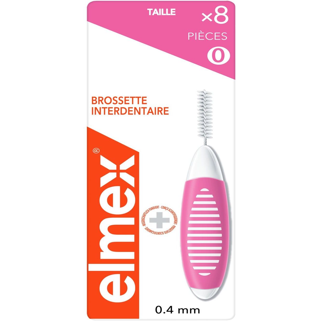 ELMEX Interdentalbürsten 0.4mm pink - COSMONDO