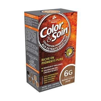 COLOR ET SOIN Coloration blond acajou 7M - COSMONDO