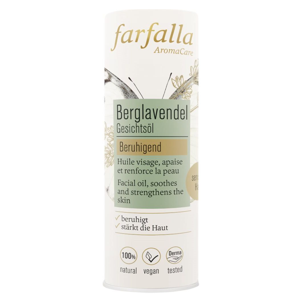 FARFALLA Gesichtsöl Berglavendel - COSMONDO