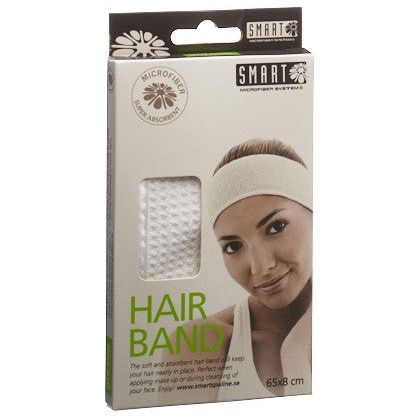 SMART MICROFIBER SYS Hair Band white - COSMONDO