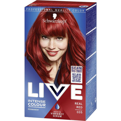 LIVE Intense Color Gel 035 Real Red - COSMONDO