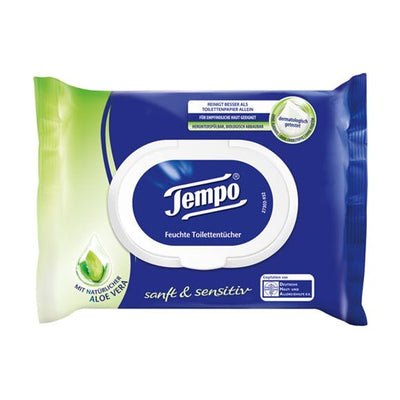 TEMPO Toilettenpapier feucht Sanft&Sensitiv - COSMONDO