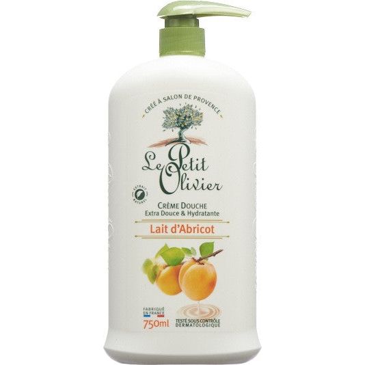 LE PETIT OLIVIER Duschcreme Aprikose Hypo - COSMONDO