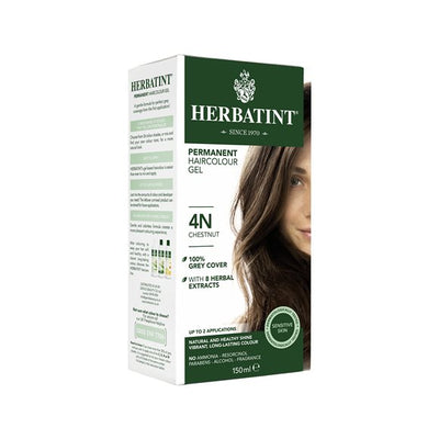 HERBATINT Haarfärbegel 4N Kastanienbraun - COSMONDO