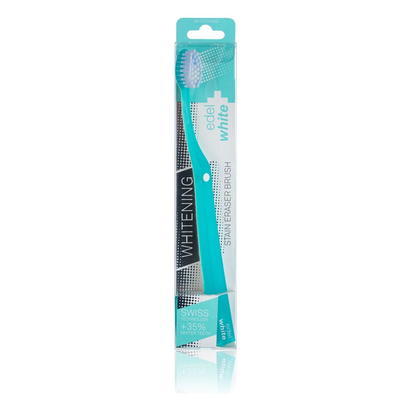 EDEL+WHITE Eraser Whitening Zahnbürste in PET - COSMONDO