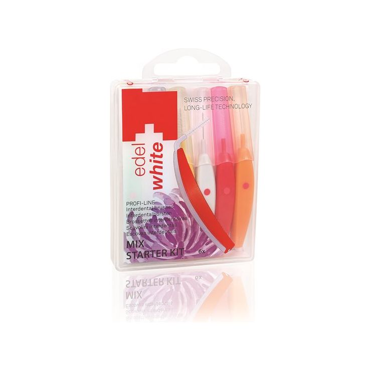 EDEL+WHITE Interdental Bürsten assortiert - COSMONDO