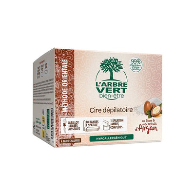 L'ARBRE VERT Enthaarungswachs Argan FR - COSMONDO