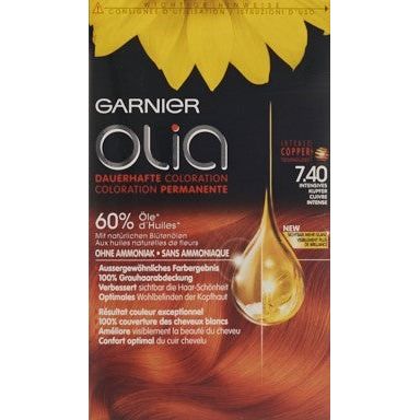 OLIA Haarfarbe 7.40 Intensives Kupfer - COSMONDO