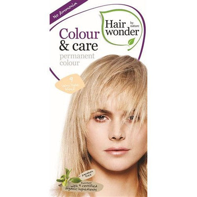 HENNA Hairwonder Colour & Care 9 sehr helles blond - COSMONDO