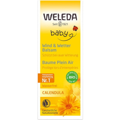 Weleda BABY CALENDULA Wind &amp; Wetter Balsam - COSMONDO