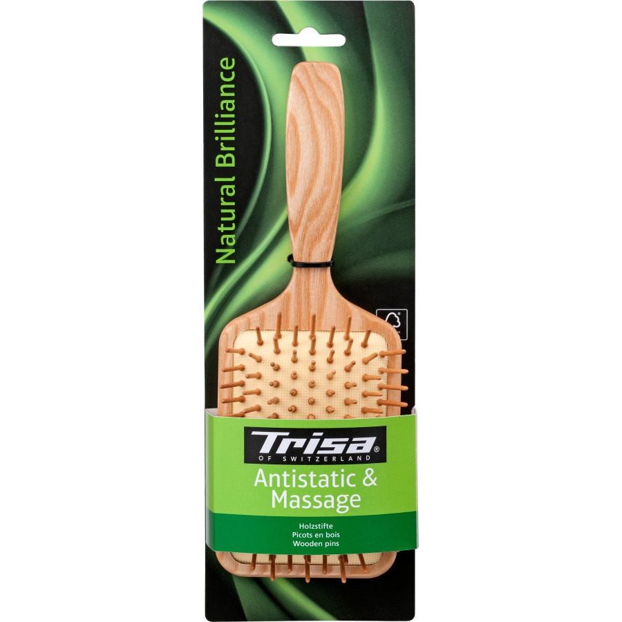 TRISA Natural Brilliance Haarbürste Paddle - COSMONDO