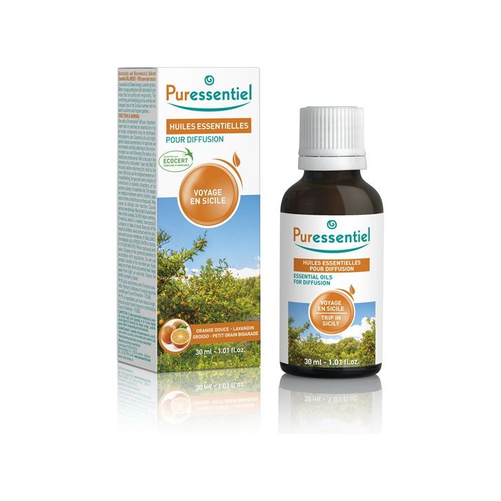 PURESSENTIEL Duftmisch Reise Siz äth Öl Diff - COSMONDO
