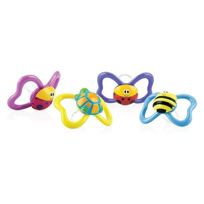 NUBY Nuggi Paci-Pals oval Silikon Noppen 6-36 - COSMONDO