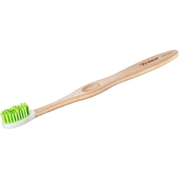 TRISA Natural Clean Holzzahnbürste medium - COSMONDO
