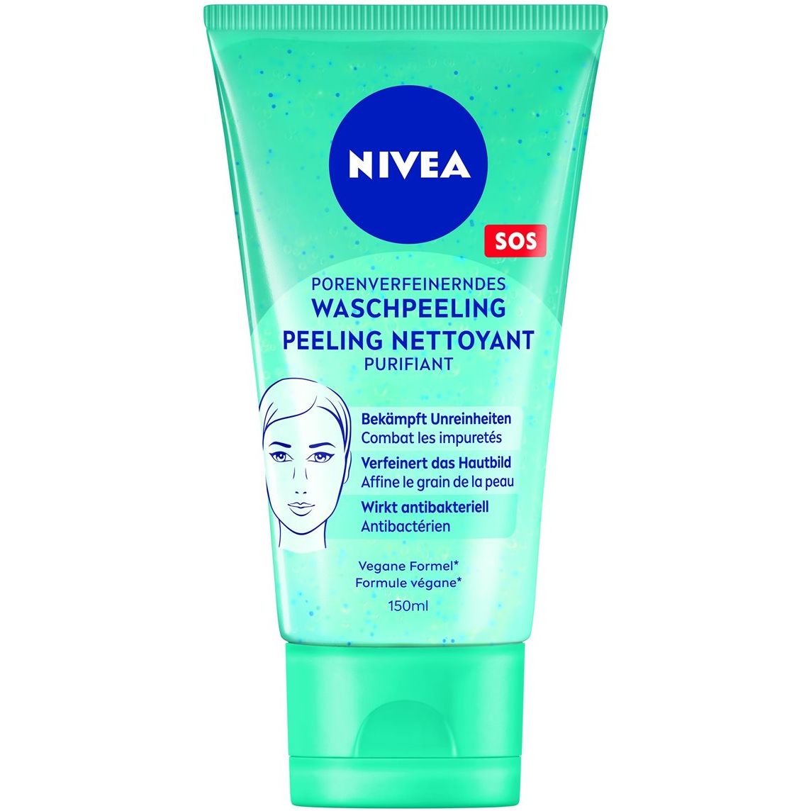 NIVEA Anti-Unreinheiten Waschpeeling - COSMONDO