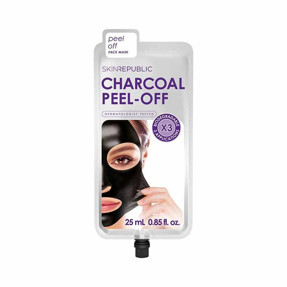 SKIN REPUBLIC Charcoal Peel-Off Face Mask - COSMONDO
