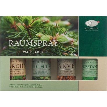 AROMALIFE Geschenkset Raumspray Waldbaden 4x30ml - COSMONDO