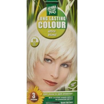 HENNA PLUS Long Last Colour 00 ultra blond - COSMONDO
