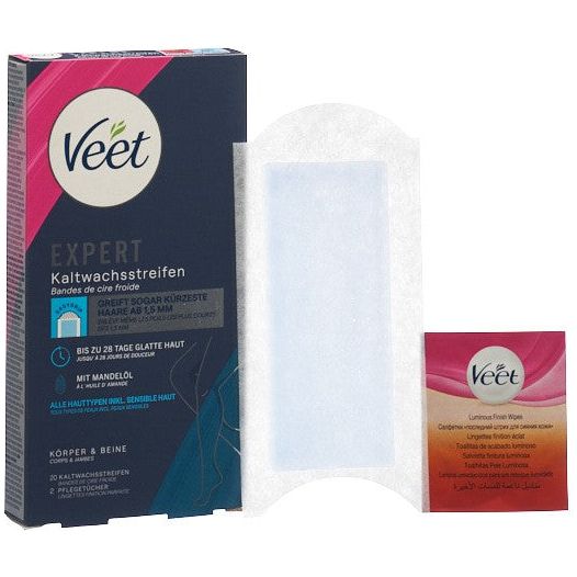 VEET EXPERT Kaltwachsstreifen Körper&Beine - COSMONDO