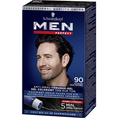 MEN PERFECT Tönung 90 Natur Schwarz - COSMONDO