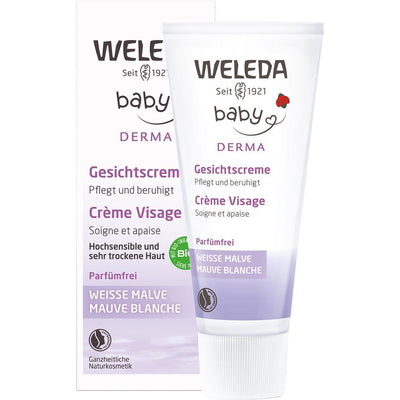 Weleda BABY WEISSE MALVE Gesichtscreme - COSMONDO